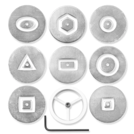 CLAY GUN HOLLOW DIE KIT (18PC) 